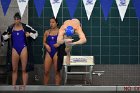 Swimming vs Bentley  Wheaton College Swimming vs Bentley. - Photo By: KEITH NORDSTROM : Wheaton, Swimming, Bentley